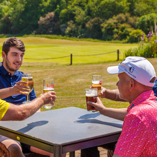 <p>DRINKS ON THE TERRACE</p>