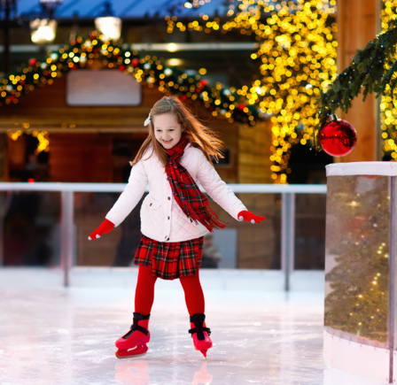 <strong>Ice skating at Attingham Park</strong>