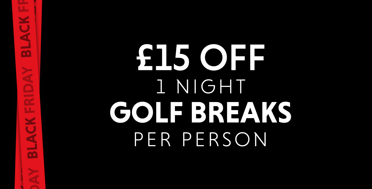 £15 off 1 Night Golf Breaks per person